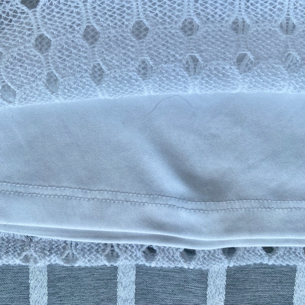 Ruby Rd white layered top - Picture 6 of 7